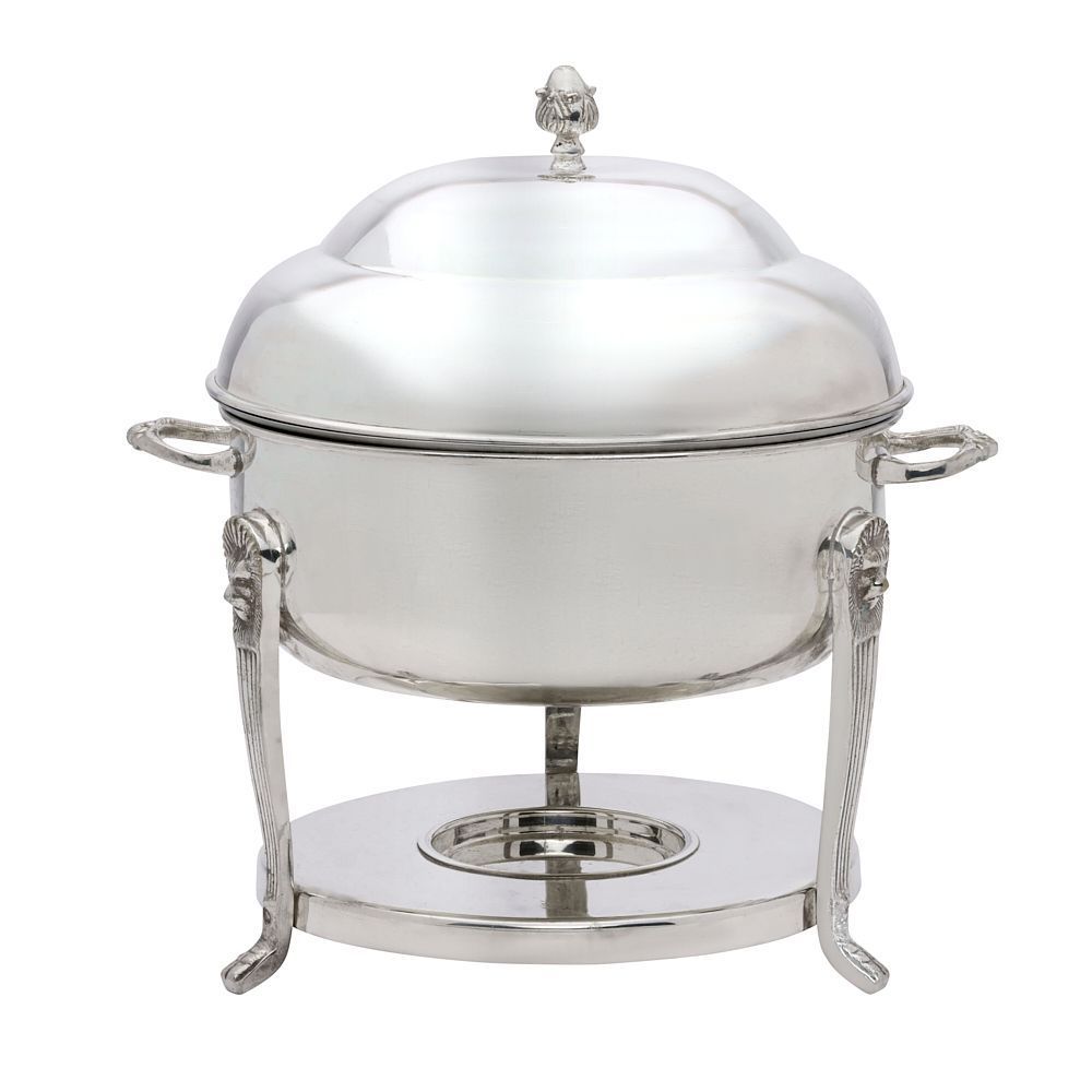 Chafer Round Silver (8 Qt)