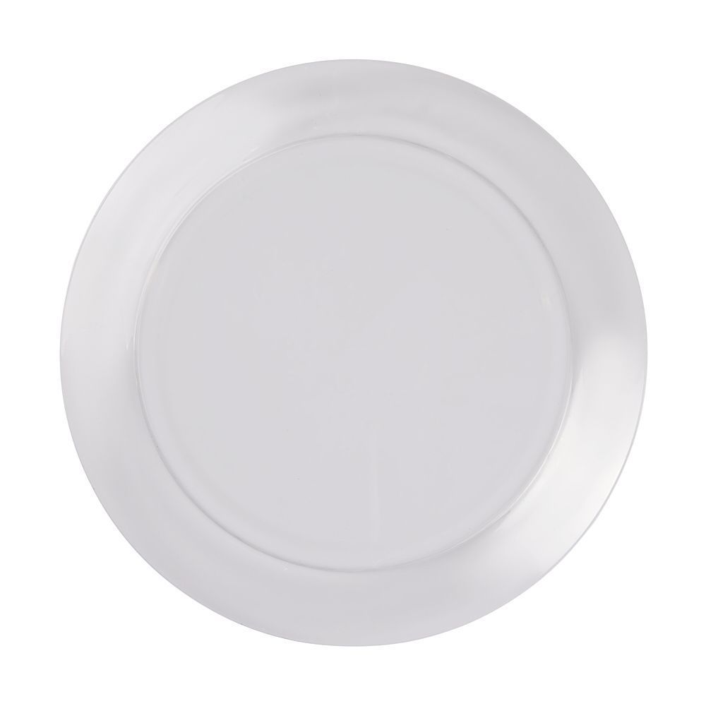 Cosmos Clear Glass Charger 13