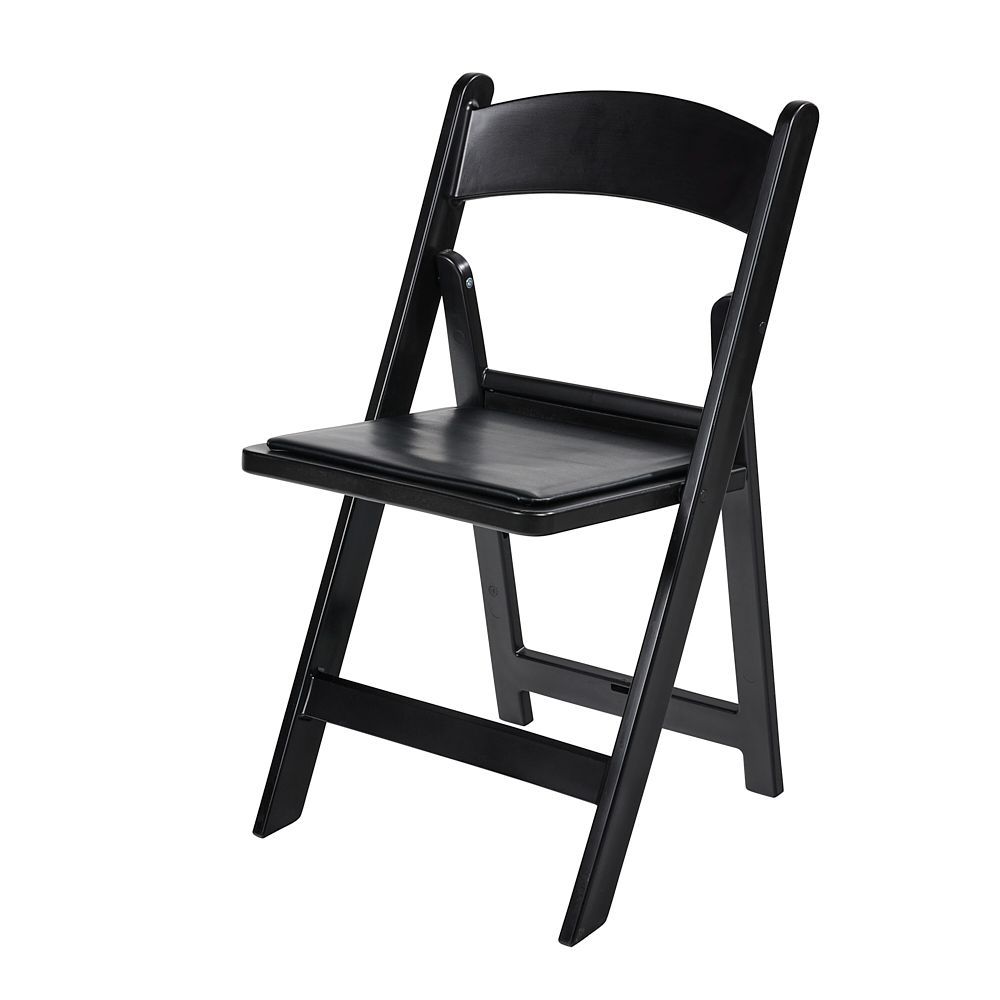 Products | Folding Resin Black Chair