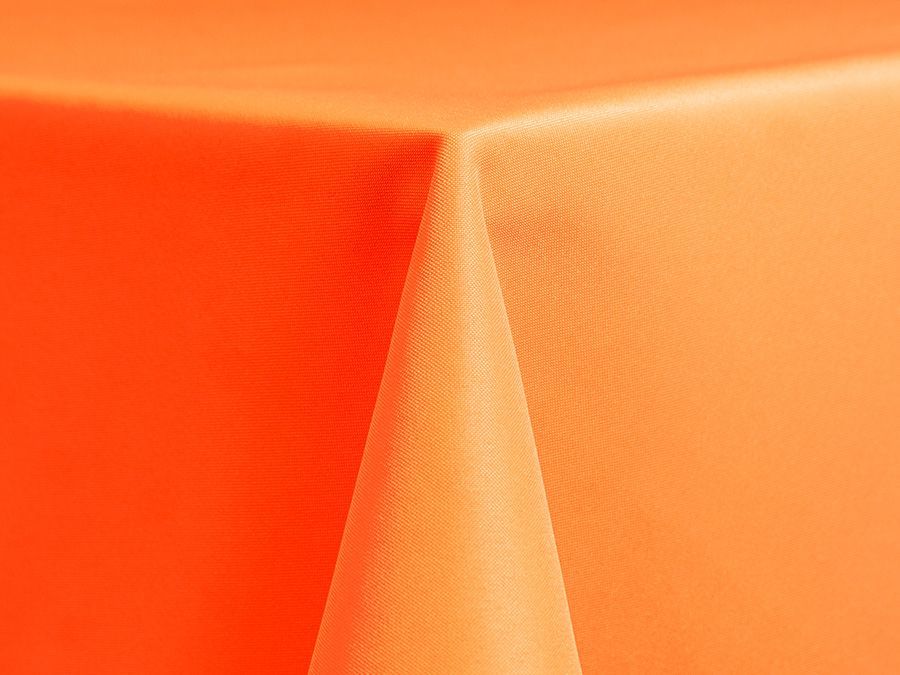 Solid Polyester, Neon Orange