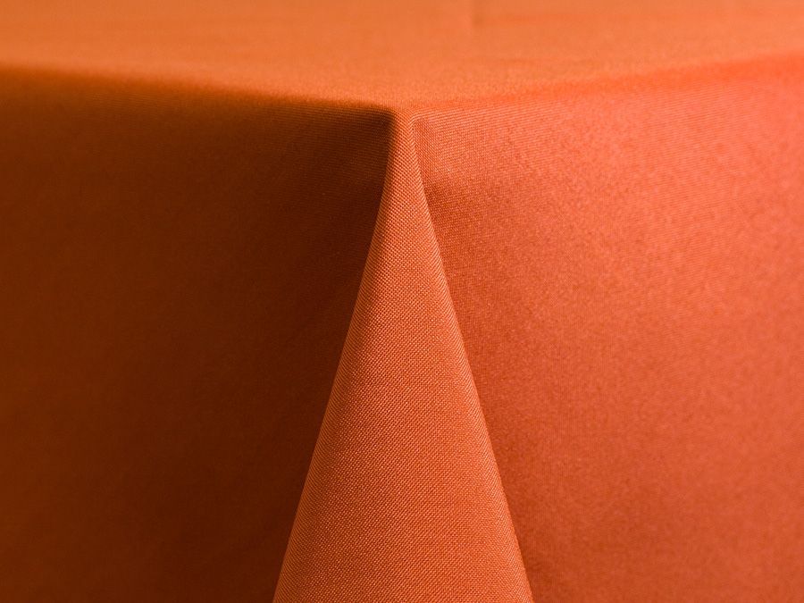 Solid Polyester, Orange 
