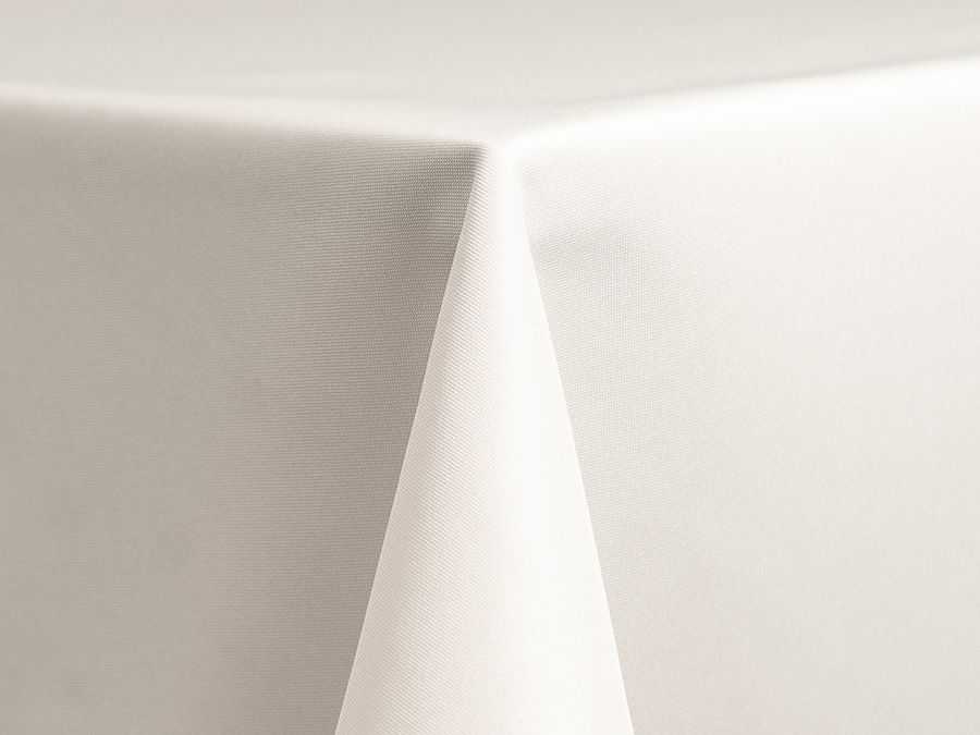 Solid Polyester, White