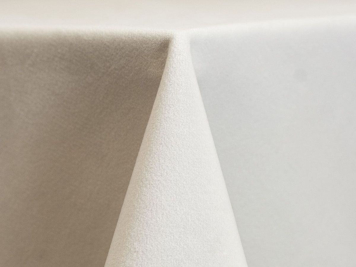 Velvet, White