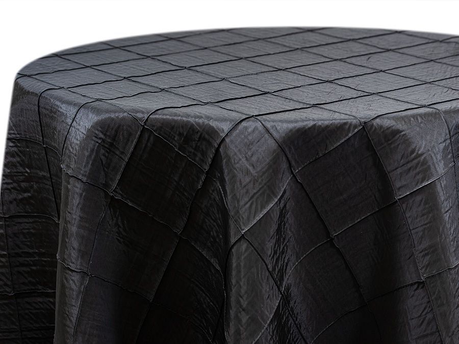 Pintuck, Black 