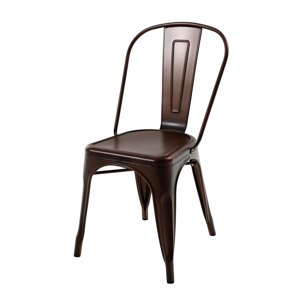 Elio Rose Gold Chair