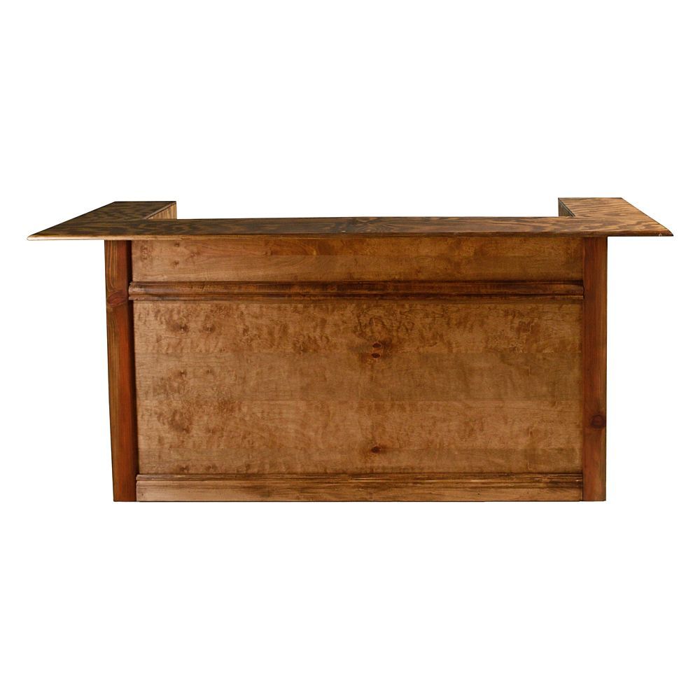 Ramon Bar Rustic Wood 7’ X 29” 