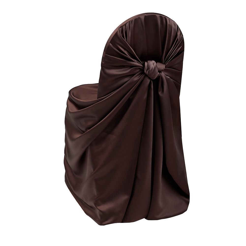 Self Tie - Chair Cover Lamour Chocolate