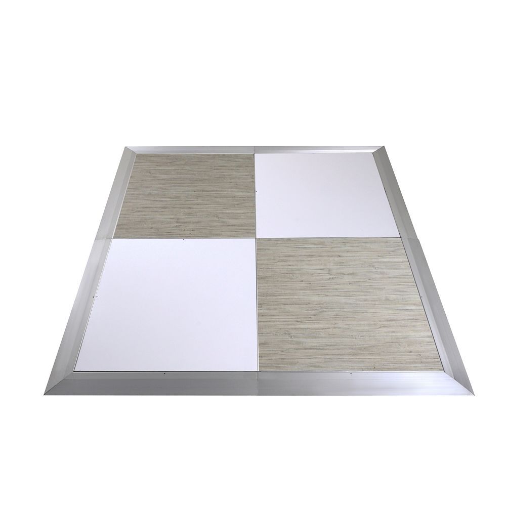 Dance Floor, White & Driftwood