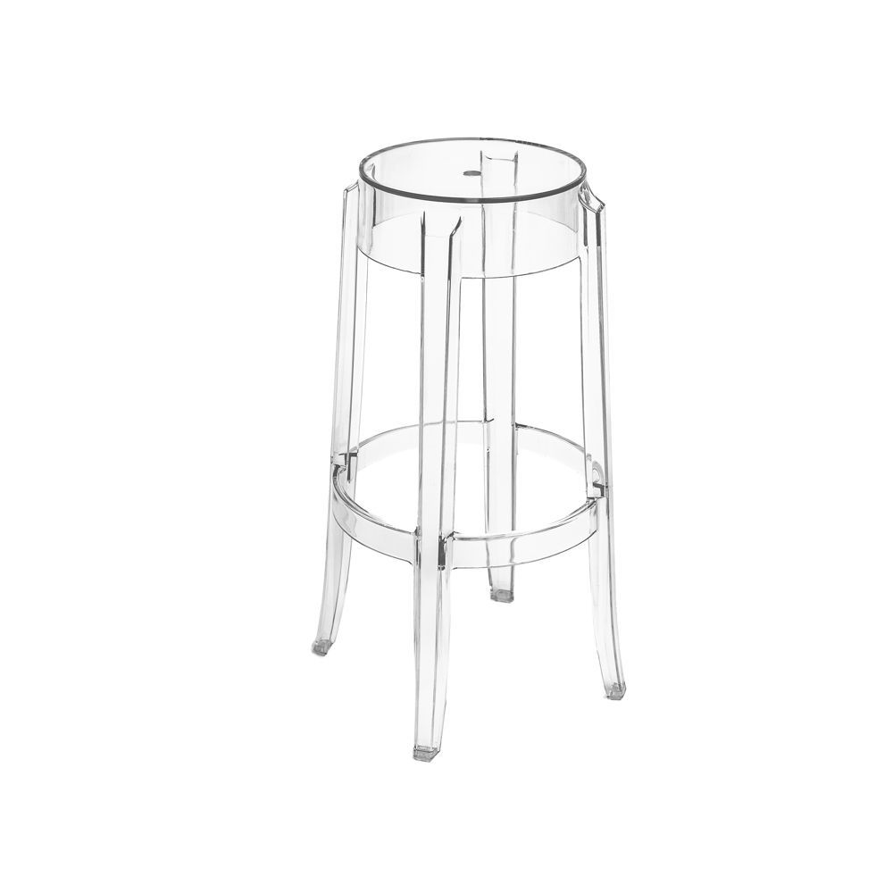 Clear - No Back Bar Stool