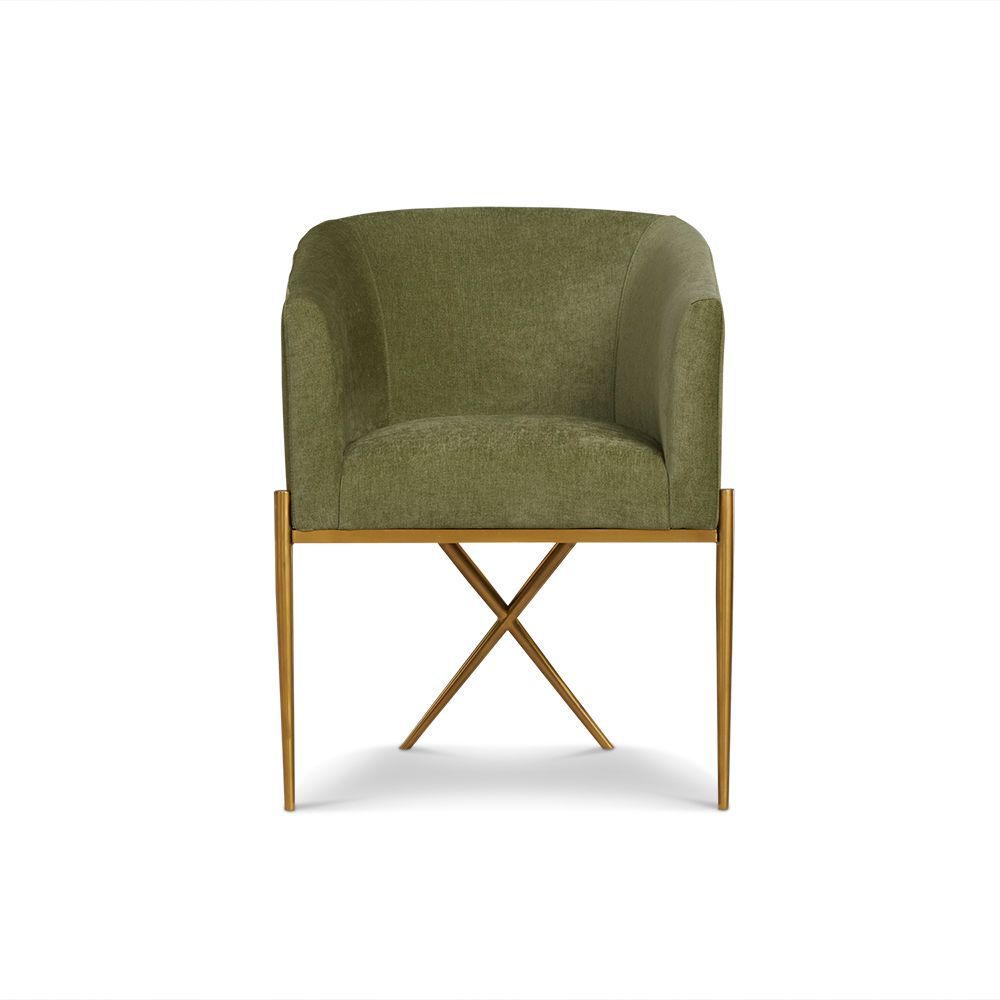 Sabrina Accent Chair - Chenille Celadon 