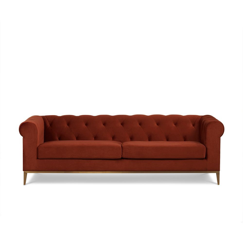 Sedona Sofa - Rust