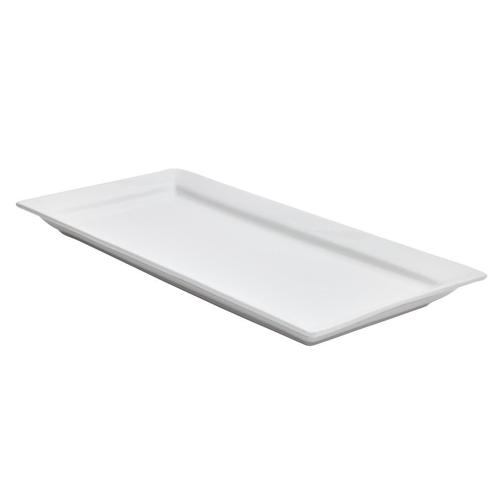 White Rectangle Serving Platter 18