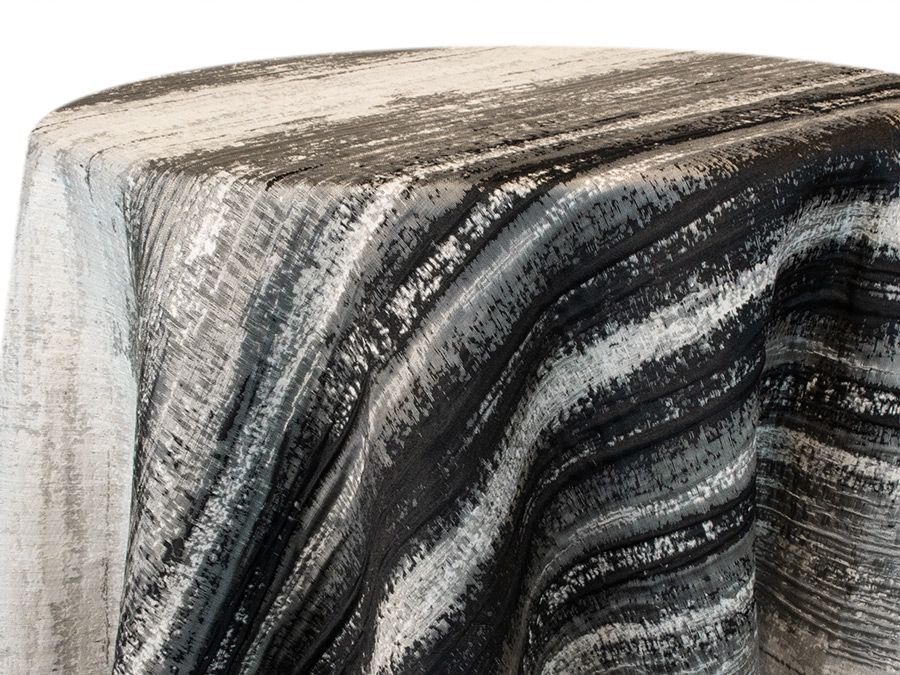 Shibori Stripe Black