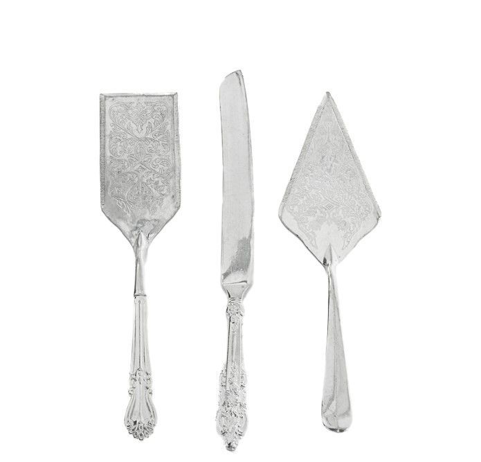 Servers, Silver Ornate 