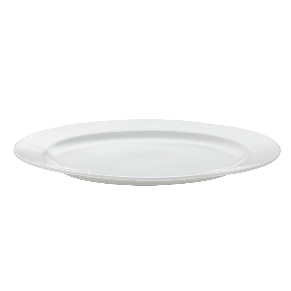 Royal White Oval Platter 18