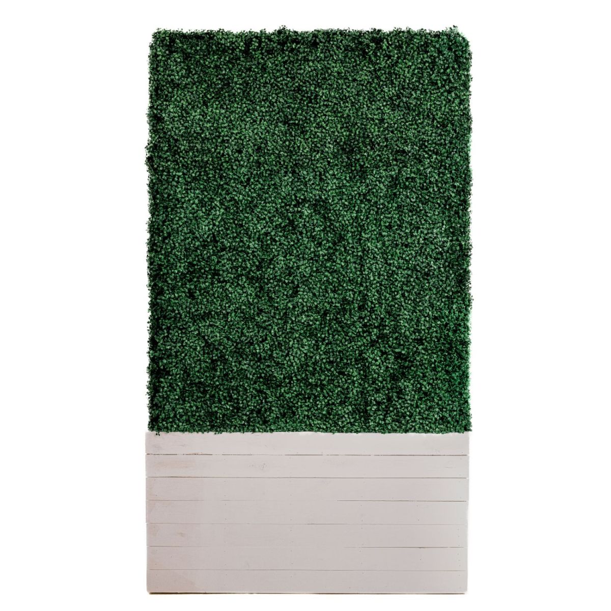 Hedge Wall Tall, Base White Wood 